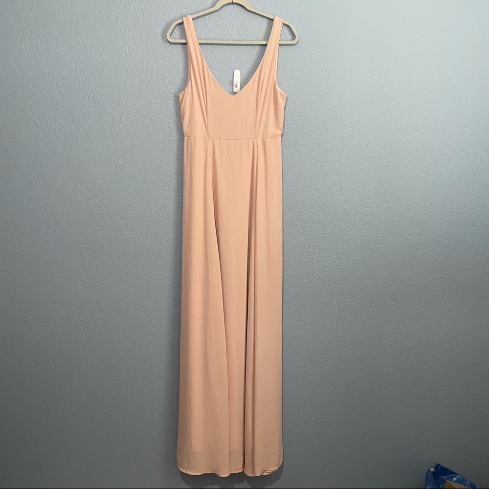 Show Me Your Mumu Light Pink Jen Maxi Dress